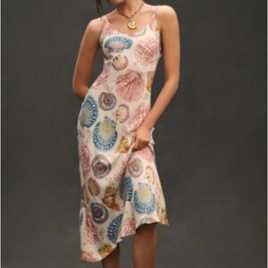 Anthro Conditions Apply Elva Slip Dress